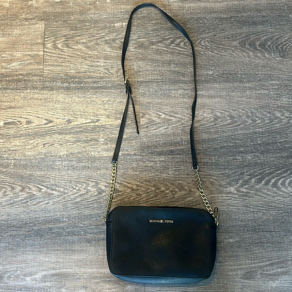 Michael Kors Black cross body purse